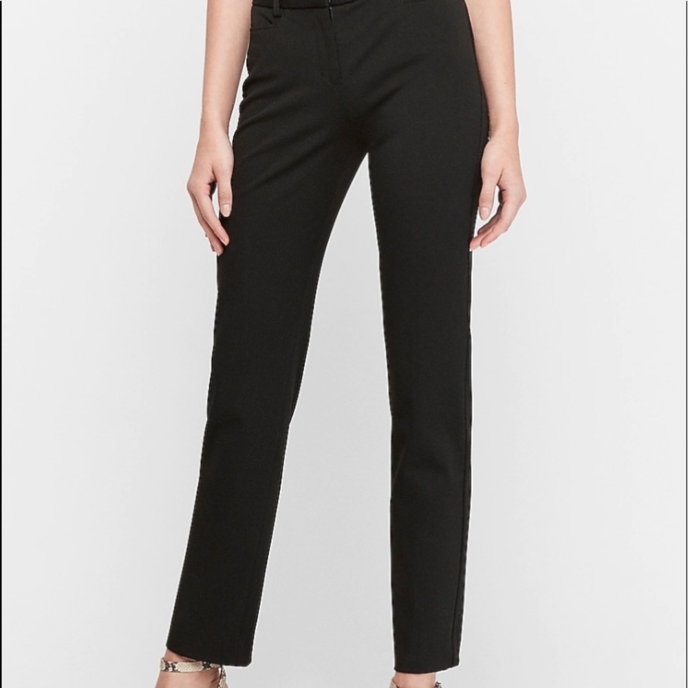 Express Mid Rise Ankle Columnist Pants